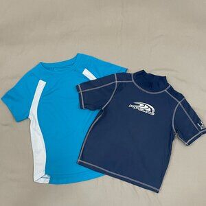 Bundle: 2 Swim Shirt/Rash Guard  - Size 5/6